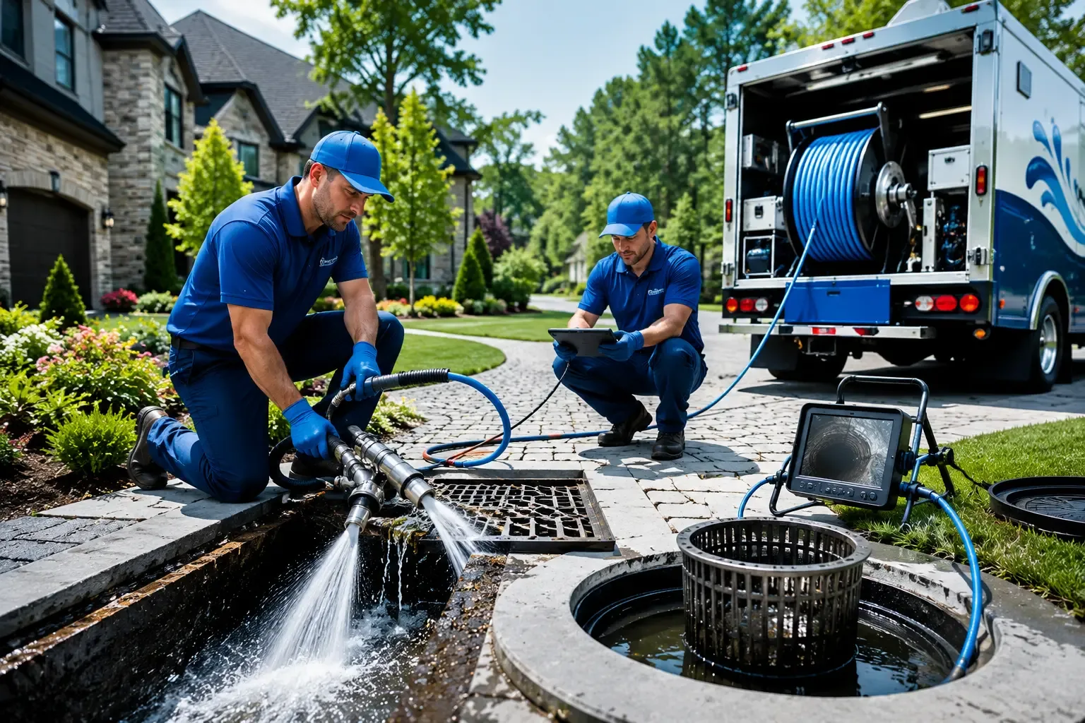 Local outdoor drain cleaning professionals in Farmington, AR